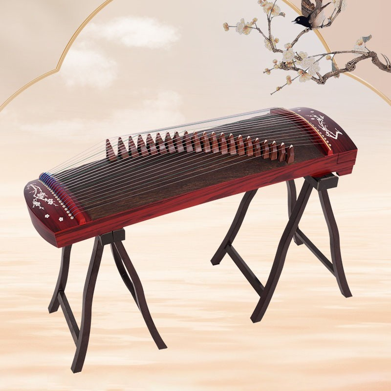 Musical Instrument Guzheng - Guzheng Cina Buatan Tangan Portabel untuk