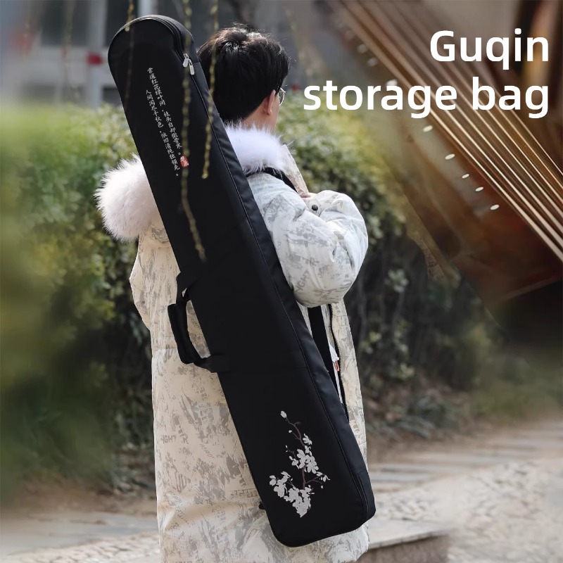 Musical Instrument Accessories - Tas Penyimpanan Guqin Kain Oxford Tahan