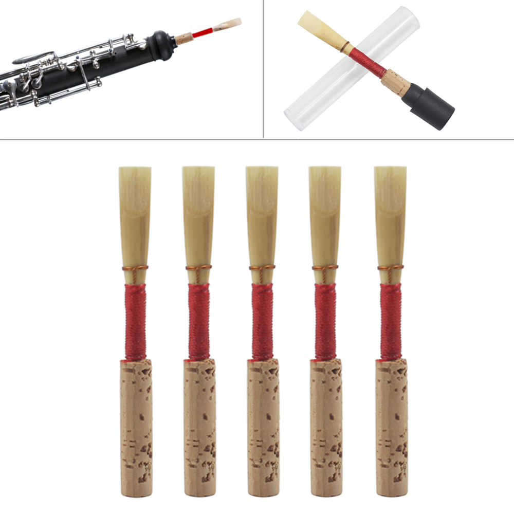 Musical Instrument Oboe - 5 Buah/Banyak Bulrush Oboe Reed Lembut