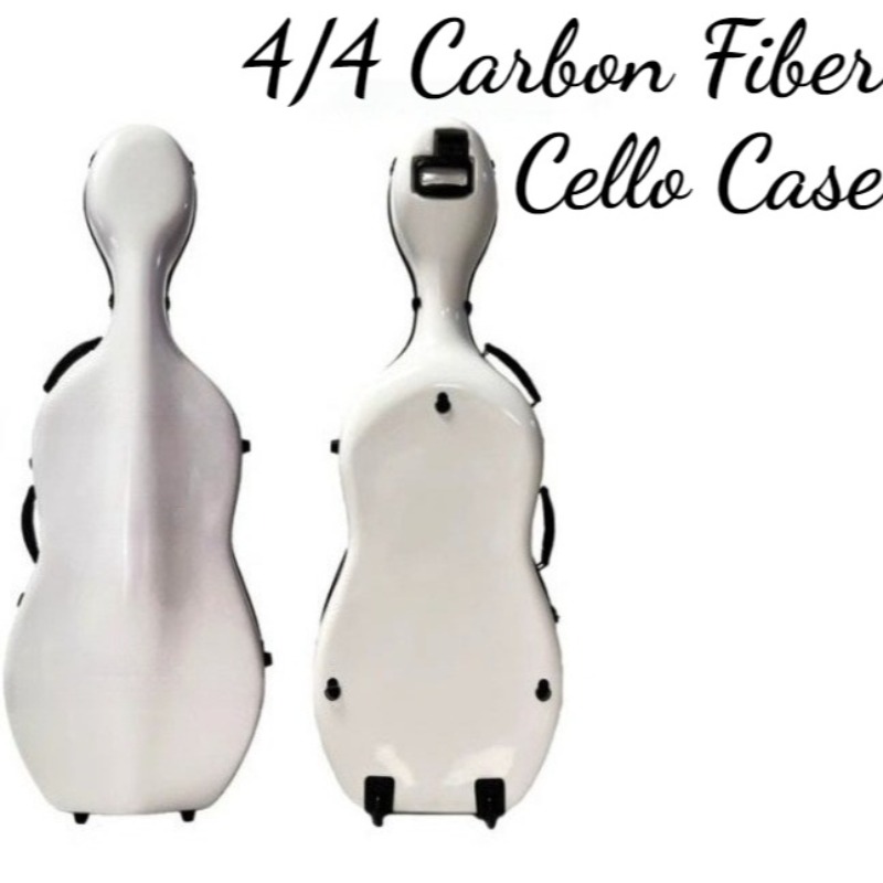 Musical Instrument Accessories - Kotak Cello Serat Karbon 4/4 Anti