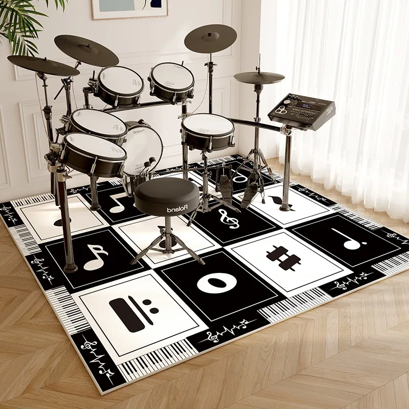 Musical Instruments Online - Karpet Drum kedap suara anti-selip tikar