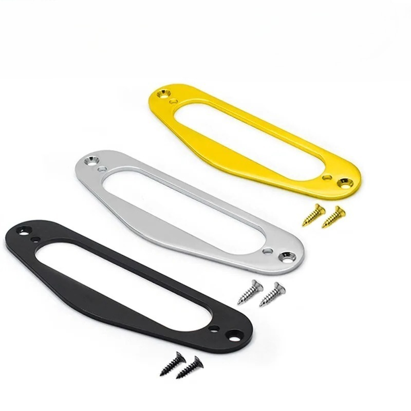 Musical Instrument Accessories - 1 buah Bingkai Pickup Logam 100x32.5MM