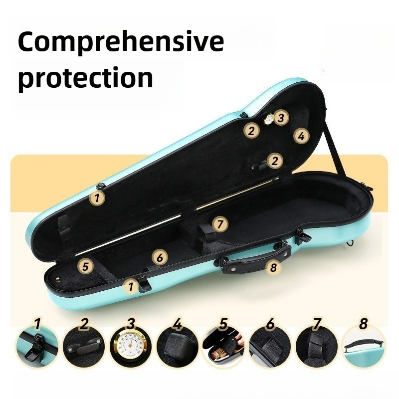Casing Biola Serat Karbon Anti - Musical Instrument Accessories ulasan dan harga