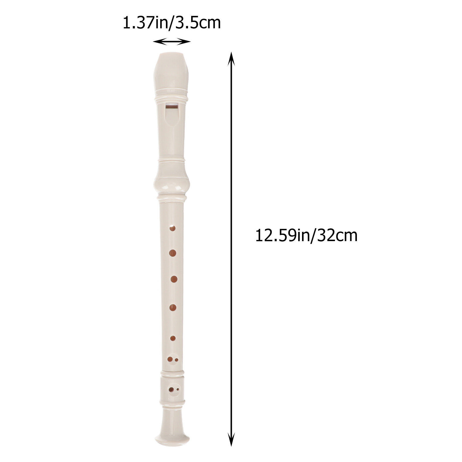 1Set Rekorder Soprano 8-Lubang - Soprano Recorder Plastic ulasan dan harga
