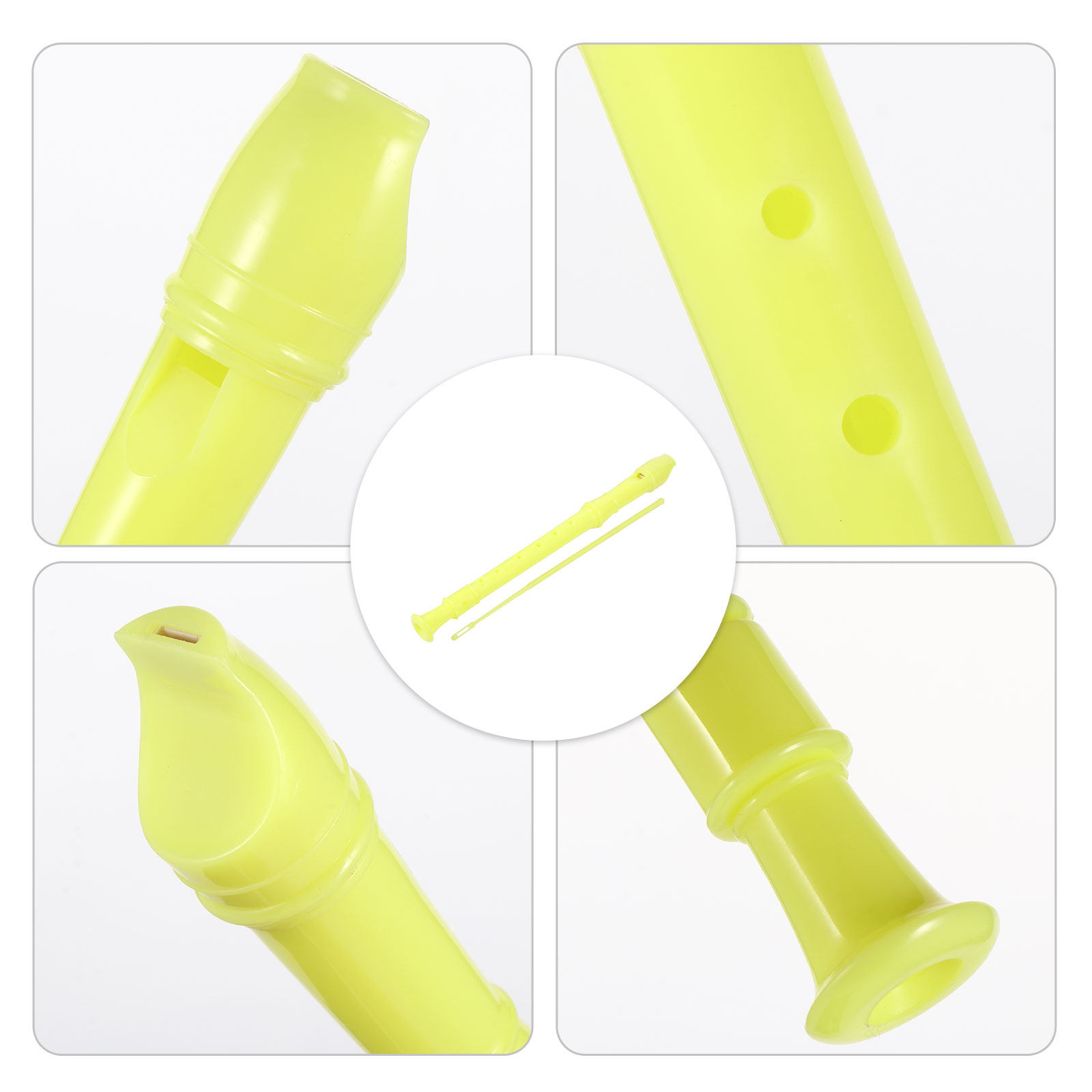 1Set Perekam Soprano Anak-anak - Soprano Recorder Plastic ulasan dan harga