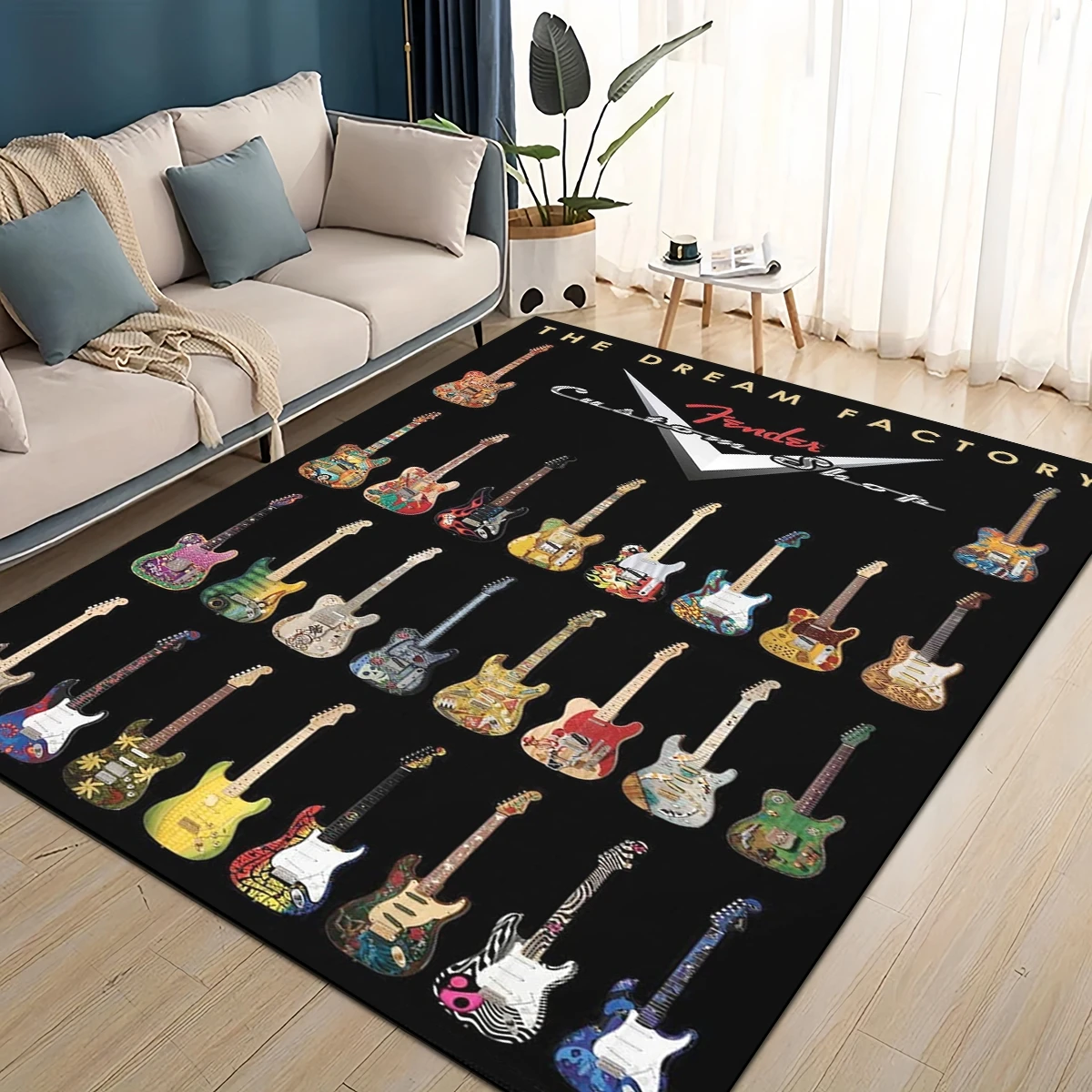 Karpet Musik Instrumen Gitar L - Musical Instruments Online ulasan dan harga