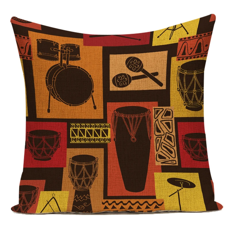 Sarung Bantal Wanita Afrika Re - Musical Instrument Of Africa ulasan dan harga