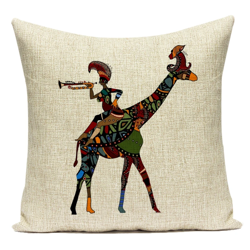 Sarung Bantal Wanita Afrika Re - Musical Instrument Of Africa ulasan dan harga