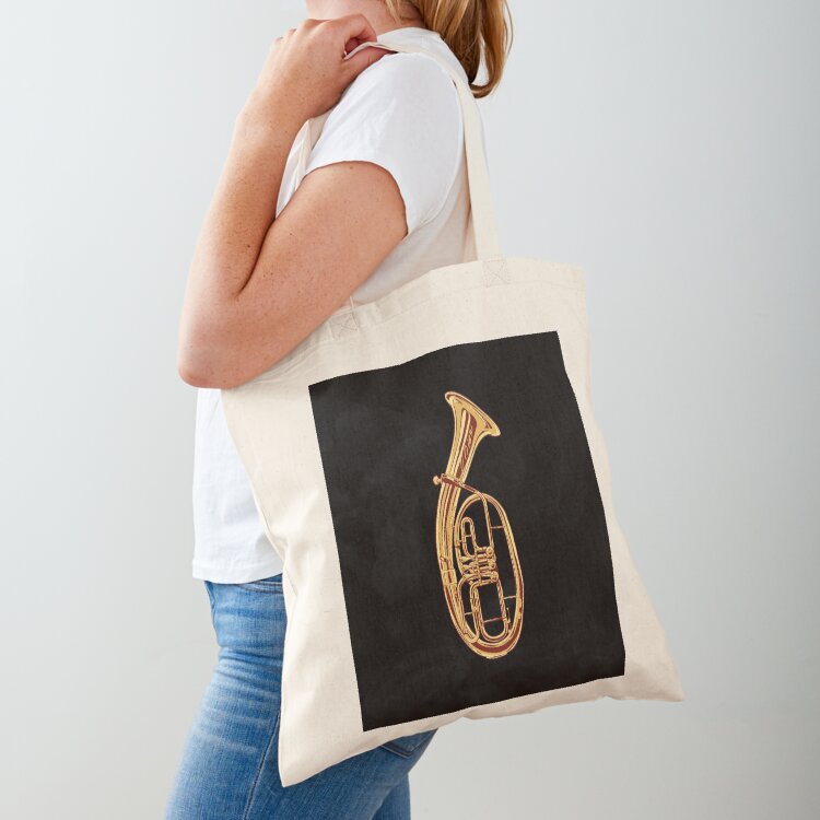 Tas Tote Motif Alat Musik Teno - Musical Instrument Shop ulasan dan harga