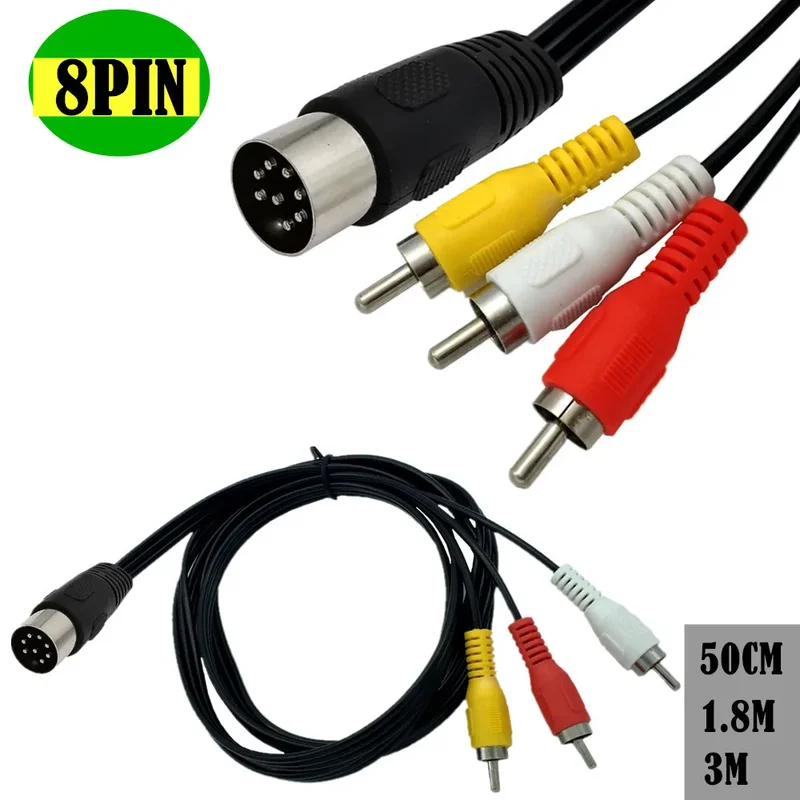 Kabel Adaptor Audio 8 Pin Din  - Musical Instrument Shop ulasan dan harga