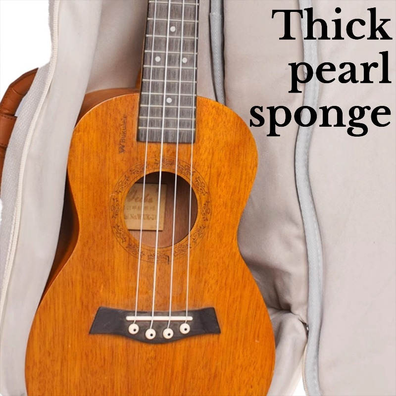 Tas Ukulele 24 Inci Tebal Taha - Musical Instrument Accessories ulasan dan harga