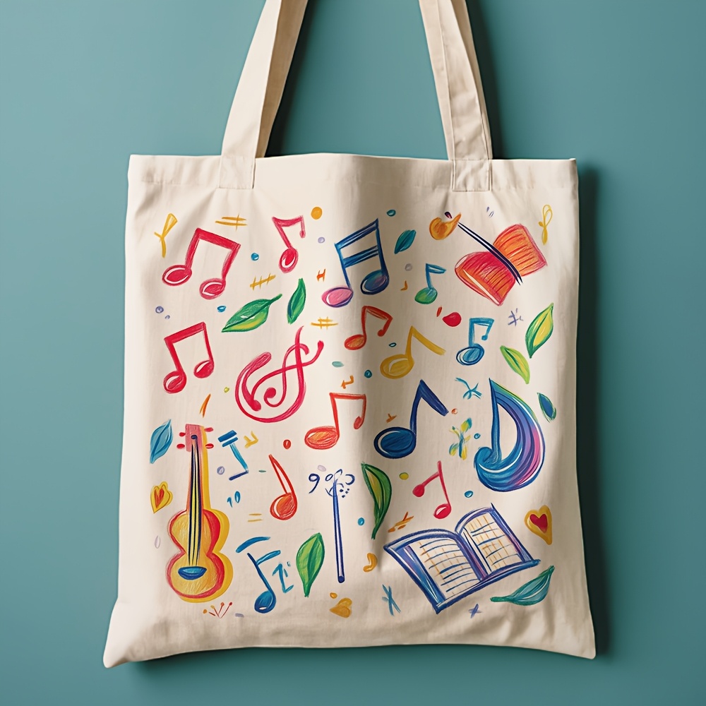 Tas jinjing kanvas dengan desa - Musical Instrument Shop ulasan dan harga